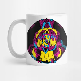 CMYK Circle of Ornament Mug